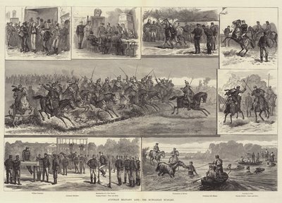 Avusturya Askeri Hayatı, Macar Süvarileri by Johann Nepomuk Schonberg