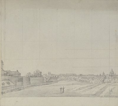 Viyana'dan güneye bakış by Johann Peter Krafft