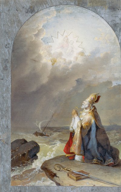 Kutsal Spyridon by Johann Peter Krafft