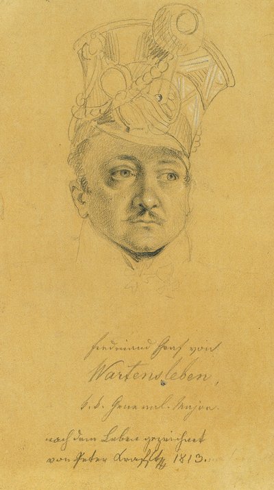 Wartensleben Ferdinand Kontu by Johann Peter Krafft