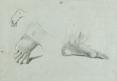 Ayak çalışması by Johann Peter Krafft