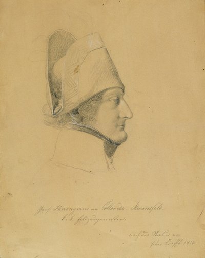 Kont Hieronymus von Colloredo-Mannsfeld by Johann Peter Krafft