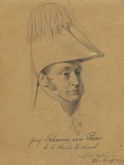 Kont Johann von Paar by Johann Peter Krafft