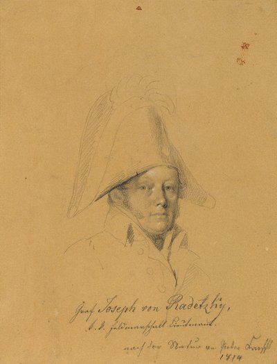 Kont Joseph von Radetzky by Johann Peter Krafft