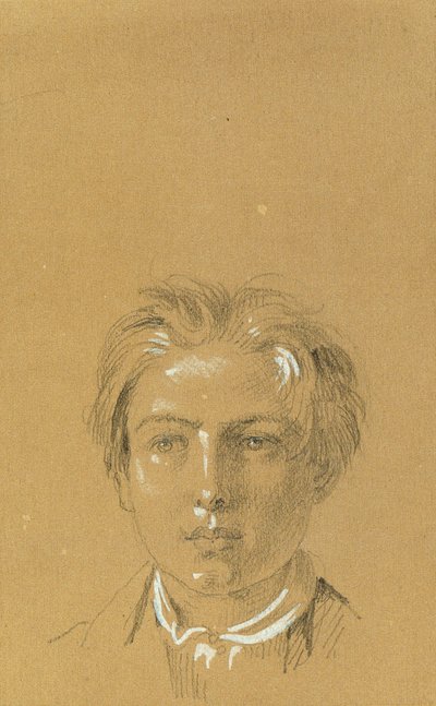 bir çocuğun başı by Johann Peter Krafft