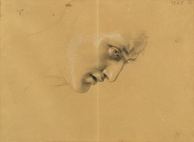 kafa çalışması by Johann Peter Krafft