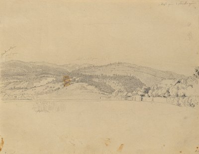 Baden yakınlarındaki manzara by Johann Peter Krafft