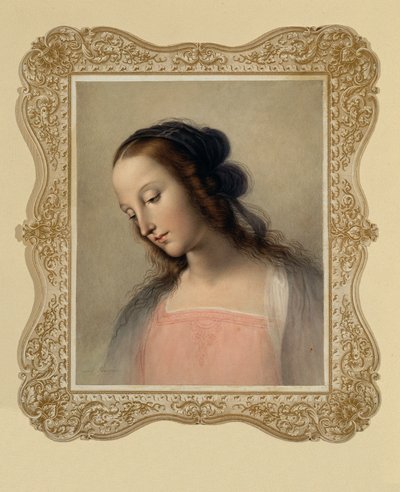 madonna by Johann Peter Krafft