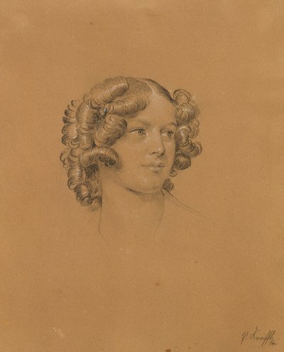 "Paris Barışından Sonra Giriş" konulu portre çalışması by Johann Peter Krafft