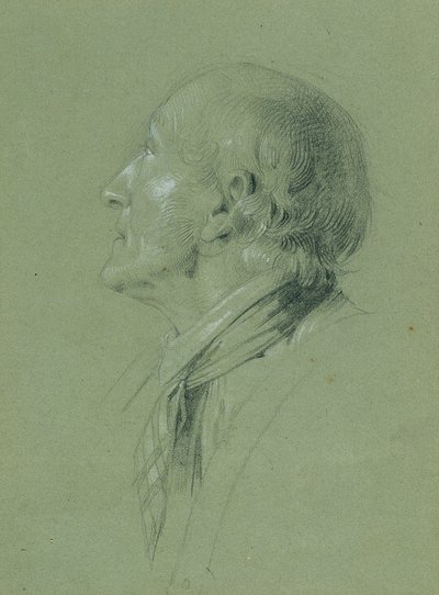 "Landwehr Adamının Eve Dönüşü" için portre çalışması (1817) by Johann Peter Krafft