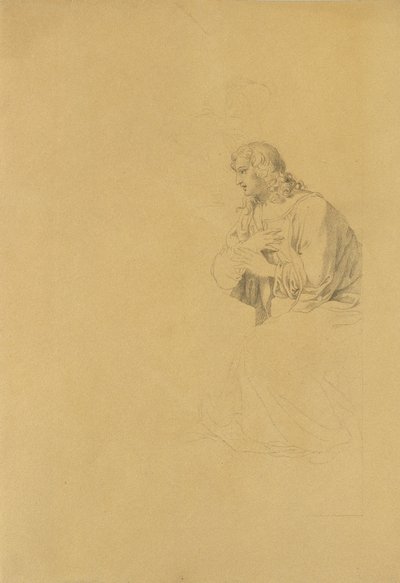 Bir Öğrencinin Çalışması by Johann Peter Krafft