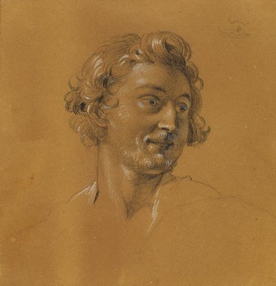 "Rüdiger ve Angelika" için çalışma by Johann Peter Krafft