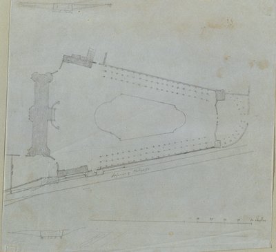 Yukarı Belvedere için Çalışma by Johann Peter Krafft