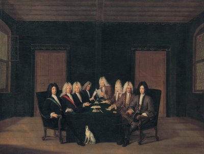 Fransızca:  Les emissaires au traité de Bade en septembre 1714 7 Eylül 1714 tarihinde Baden