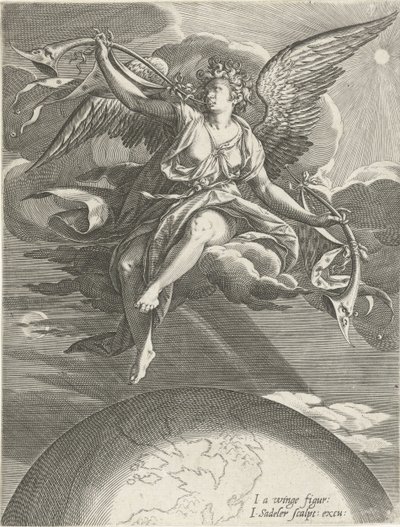 Şöhret Alegorisi by Johann Sadeler (I)