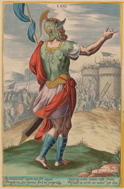 Levi, c. 1585. by Johann Sadeler I