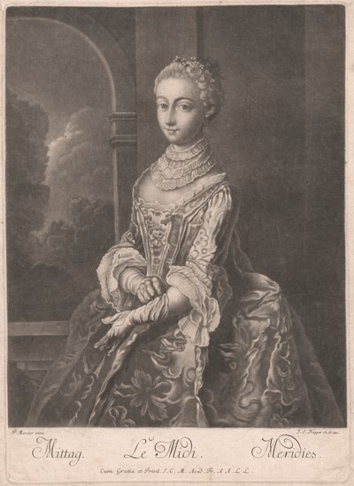 öğlen by Johann Simon Negges