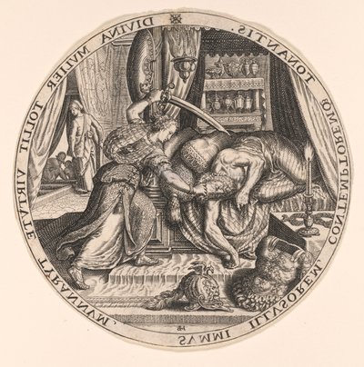 Judith ve Holofernes by Johann Theodor de Bry