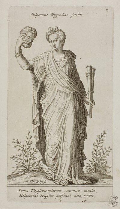 Melpomene, Trajedi İlham Perisi, Parnassus Biceps