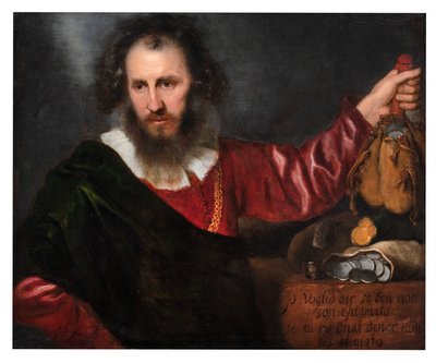 Açgözlülük (ya da Gerçeklik) Alegorisi, c.1670-75 (çizgisiz tuval üzerine yağlı boya) by Johann Ulrich Mayr