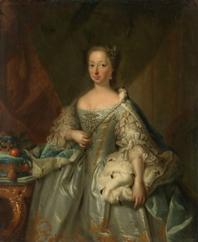 Hanoverli Anne, Kraliyet Prensesi ve Orange Prensesi, Prens William IV'ün Eşi Portresi by Johann Valentin Tischbein (attributed to)