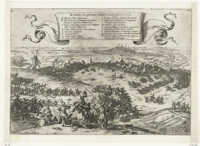 Alva belegert Bergen, Henegouwen