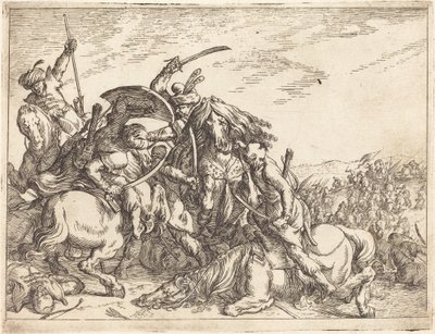 Çeşitli savaşların kaprisleri, 1635. by Johann Wilhelm Baur