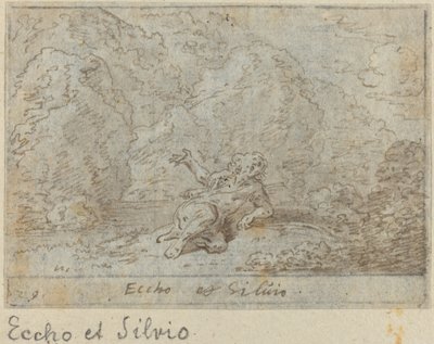 Silvio, 1640. by Johann Wilhelm Baur