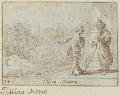 Titiro ve Messo, 1640. by Johann Wilhelm Baur