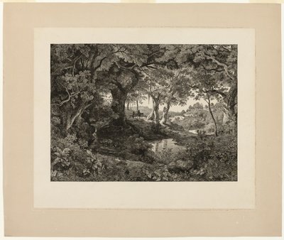 Büyük İtalyan Manzarası by Johann Wilhelm Schirmer