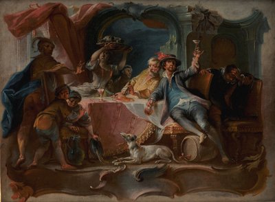 Müsrif Oğul Mirasını İsraf Eder by Johann Wolfgang Baumgartner