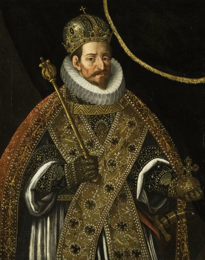Matthias, Kutsal Roma İmparatorluğu İmparatoru (1557-1619) by Johann or Hans von (circle of) Aachen