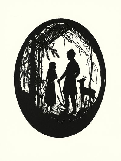Kardeş ve Kız Kardeş (litografi) by Johanna Beckmann