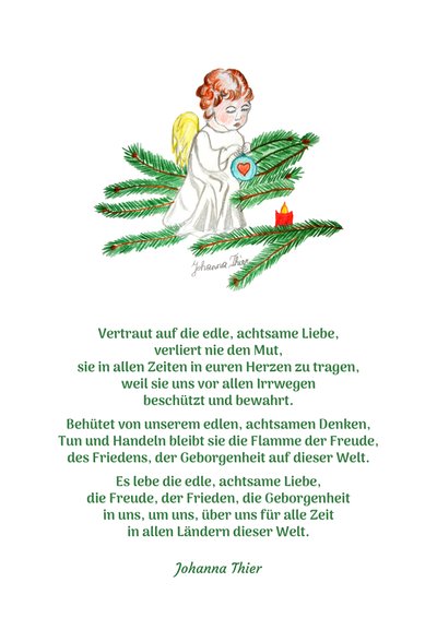 Friedensengerl by Johanna Thier