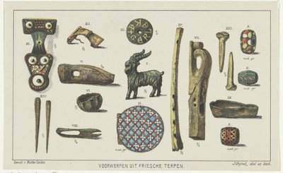 Frizce höyüklerden nesneler Frizce höyüklerden nesneler (nesne üzerinde seri başlığı) by Johannes Bijtel