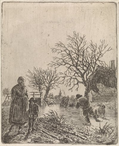 Patenciler ile manzara by Johannes Christiaan Janson