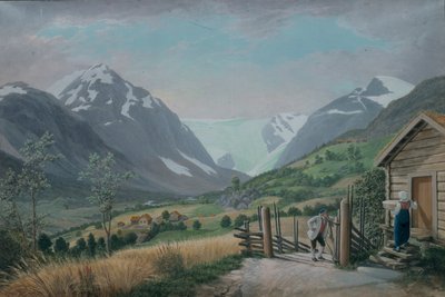 Boeyum buzulu, Krondalen by Johannes Flintoe
