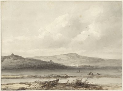 kumul manzarası by Johannes Franciscus Hoppenbrouwers