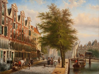Leidsegracht ve Herengracht, Amsterdam