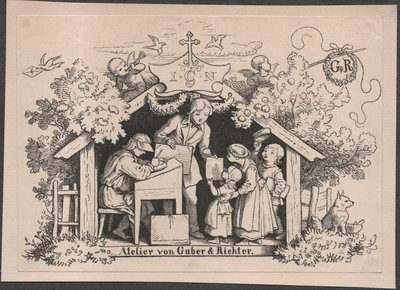  by Johannes Heinrich & Gaber August (1823 1894) Richter