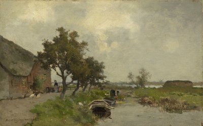 Çamaşır Yıkama, c.1850-80 by Johannes Hendrik Weissenbruch