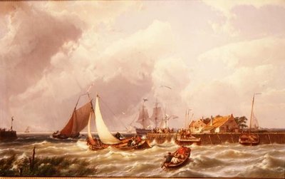 Liman Ağzı by Johannes Hermann Barend Koekkoek