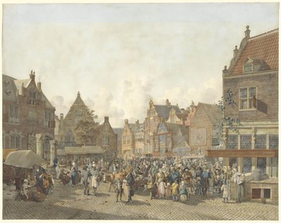 Lunaparklı Fuar Kent Meydanı ile Kent Meydanı by Johannes Huibert Prins