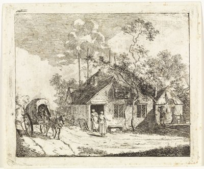 Bir yolda iki ev by Johannes Huibert Prins