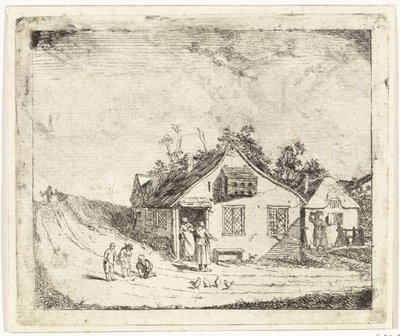 Bir yolda iki ev by Johannes Huibert Prins