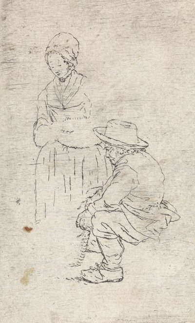 Çiftçi ve çiftçinin karısı by Johannes Janson (possibly)