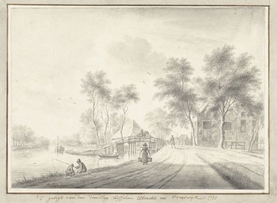 Utrecht ve Vreeswijk arasındaki atılımın yüzü by Johannes Janson