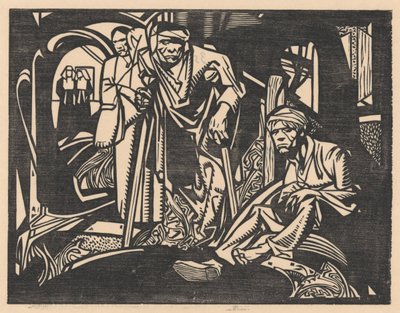 Bir kilisede yaralandı by Johannes Josephus Aarts