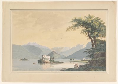 Maggiore Gölü'ndeki Isola Madre'nin görünümü by Johannes Josephus Aarts