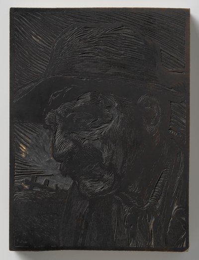 Erkek başı sola by Johannes Josephus Aarts